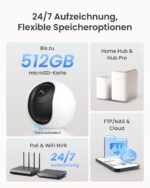 Reolink E1 Zoom 4K PTZ WLAN Überwachungskamera – Innen mit Auto-Tracking & Schreierkennung – Bild 7