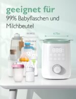 Momcozy Flaschenwärmer 9-in-1 – Präzise Temperaturkontrolle & Nachtlicht für Babys – Bild 9