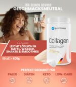 Purefitness VERISOL® Collagen Pulver 600g – Beauty-Formel mit Hyaluron & Biotin – Bild 4