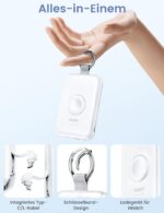 RORRY Powerbank 10000mAh mit PD 20W Schnellladung & Apple Watch Wireless Charger – Bild 2
