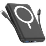 Vexnara MagSafe Powerbank 10000mAh – Kabelloses Laden für iPhone 12–17 mit LED-Display