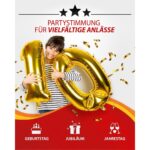 Party Factory Helium Gasflasche 400L – Ballongas für bis zu 50 Luftballons – Bild 2