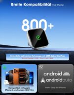 QINOJA Wireless CarPlay Adapter – Kabelloses CarPlay für iPhone in Gold – Bild 6