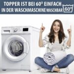 Matratzenschoner 180x200 cm mit elastischen Ecken – Naturbaumwolle & atmungsaktiv – Bild 4