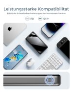 YILANS 26800mAh Power Bank USB-C 25.5W – Schnellladung & Taschenlampe für iPhone & Samsung – Bild 4