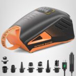 OutdoorMaster Shark 3 Elektrische SUP Pumpe – 20PSI Akku-Luftpumpe mit 8 Düsen – Bild 7