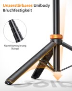 158cm Smartphone Stativ mit Fernbedienung – Ausziehbar & Drehbar für iPhone & Android – Bild 2