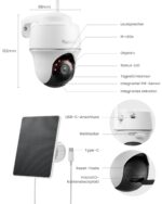 Reolink 2K Solar Überwachungskamera Set mit Home Hub Mini & 4x Argus PT Lite – 360° Pan Tilt KI-Erkennung – Bild 11