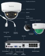 Reolink 12MP PoE Überwachungskamera Set mit 4 IK10 Aussenkameras – Intelligente Sicherheit für Privatgrundstücke – Bild 9