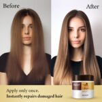 Karseell Kollagen Haarmaske 500ml – Tiefenreparatur mit Arganöl für geschädigtes Haar – Bild 6