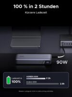 UGREEN Nexode 25000mAh Powerbank 165W – PD3.1 Schnellladung mit integrierten Kabeln – Bild 7