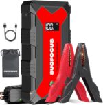 SUCFOCUS 12V Auto Starthilfe Powerbank 4000A – Tragbarer Jump Starter mit LED & Quick Charge – Bild 9