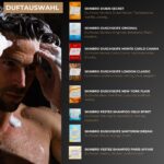 SKINBRO Probierset Männer – 4 Duschseifen & Shampoo mit Aufbewahrungsbox – Bild 2