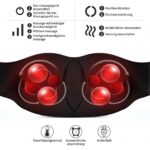 iKristin Rücken-Shiatsu Massagegerät mit Wärmefunktion – 3D-Tiefenmassage für Nacken & Schultern – Bild 3