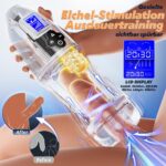 Elektrischer Masturbator mit 10 Vibrationen & 7 Saugmodi – Premium 6-in-1 Trainingsgerät für Männer – Bild 5