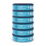 Angelcare Original Nachfüllkassetten Plus 6er-Pack – Windeleimer Nachfüllungen für 12 Monate