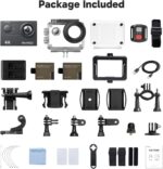 AKASO EK7000 4K Action Cam – Unterwasserkamera mit WiFi & 170° Weitwinkel für Abenteuer – Bild 9