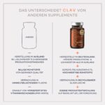 CLAV® 5-HTP 100 mg Kapseln – 120er Pack mit Vitamin B6 – Nerven & Psyche – Bild 4