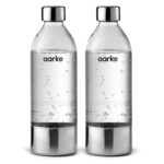 Aarke 2er-Pack PET-Flaschen 1000 ml für Carbonator 3 – BPA-frei & recycelbar