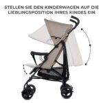 Kinderkraft TIK Leichtgewicht-Buggy 6,5kg – Kompakter Kinderwagen für Unterwegs – Bild 4