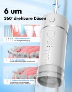 Bezvoi Kabellose Reise-Munddusche mit 5 Modi – Tragbarer Oral Irrigator für unterwegs – Bild 7