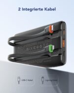 VEGER 10000mAh Power Bank mit 22.5W Schnellladung – Kompakt & 4 Ausgänge für iPhone & Samsung – Bild 4