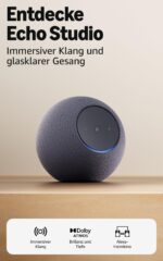 Amazon Echo Studio – Kompakter Smart Speaker mit 3D-Audio, Dolby Atmos & Alexa – Bild 8