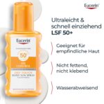 Eucerin Oil Control Body Sun Spray LSF 50+ – Transparenter Sonnenschutz für Sportler – Bild 6