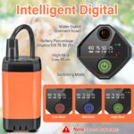 Rsaoty Campingdusche mit 3000mAh Akku – Mobile Aussendusche für Camping & Garten – Bild 3