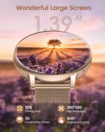 Oliimptek Smartwatch Damen Rund 1.39" – Fitnessuhr mit Telefonfunktion & 120+ Sportmodi – Bild 2