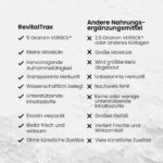 RevitalTrax Kollagen Pulver mit VERISOL® & Hyaluronsäure – 5.000mg für Haut, Haare & Nägel – Bild 8