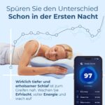 Derila Ergo Nackenkissen Memory Foam – Ergonomische Unterstützung für alle Schlafpositionen – Bild 6
