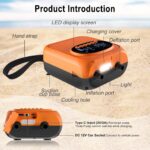Mojimdo Elektrische SUP Pumpe 20 PSI – Kabellos mit 5 Modi & Auto-Off für Kajaks & Zelte – Bild 8