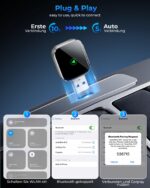 TKHIN Wireless CarPlay Adapter – Kabelloses Apple CarPlay für Autos mit GPS Navigation – Bild 3