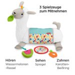 Fisher-Price 4-in-1 Lama Spielkissen – Entwicklungsförderung ab Geburt – Bild 3