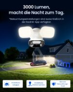 Reolink Elite Floodlight WiFi – 4K Überwachungskamera mit 3000 Lumen & 180° Panorama – Bild 4