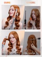 SHEGLAM Automatischer Lockenstab 25mm – Selbstrotierend mit Keramikbeschichtung & 3 Temperaturstufen – Bild 4