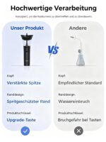 KAUGIC 2-in-1 Ohrpflege Set mit HD Ohrkamera & Spülgerät – Professionelle Reinigung für Zuhause – Bild 6
