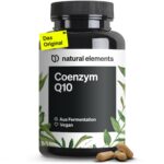 natural elements Coenzym Q10 200mg – 120 vegane Kapseln – Energiestoffwechsel & Zellschutz