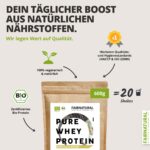 Fairprotein Bio Whey Protein Vanille 600g – Natürliches Eiweiss-Pulver aus Deutschland – Bild 6