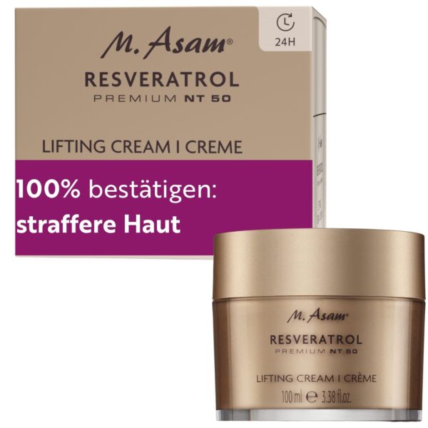 M. Asam Resveratrol Premium NT50 Lifting Creme 100ml – Anti-Aging für reife Haut