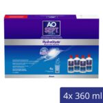 Aosept Plus mit HydraGlyde Kontaktlinsen-Pflegemittel 4 x 360 ml – Konservierungsmittelfrei – Bild 2