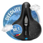Deedlite Cloud Comfort Pro Max Fahrradsattel – Ergonomisch mit Memory Schaum & Federung
