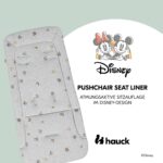 hauck Sitzauflage Mickey & Minnie Grey 70x37 cm – Universelle Buggy Polsterung mit Baumwolle – Bild 2