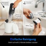 VALKER MasterGrip Handstaubsauger Akku – 19.000 PA Saugleistung & 30 Min Laufzeit – Bild 6