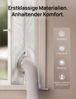 DREO 400cm Fensterdichtung für Klimaanlage – Sichere Abdichtung ohne Bohren – Bild 4