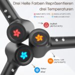 HZD Ionen Haartrockner mit 400 Mio. Plasma – Schnelles Trocknen & Haarschutz – Bild 4