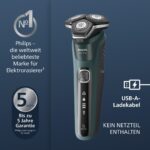 Philips Series 5000 Elektrorasierer – Nass- & Trockenrasur mit SkinIQ-Technologie für Herren – Bild 2