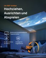 XGIMI MoGo 4 Laser Beamer mit Akku – 550 Lumen Projektor für Unterwegs – Bild 3