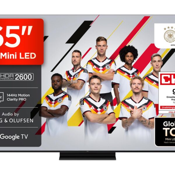TCL 65C7K 65 Zoll QD-Mini LED Fernseher 4K HDR – Gaming & Film-TV mit 144Hz